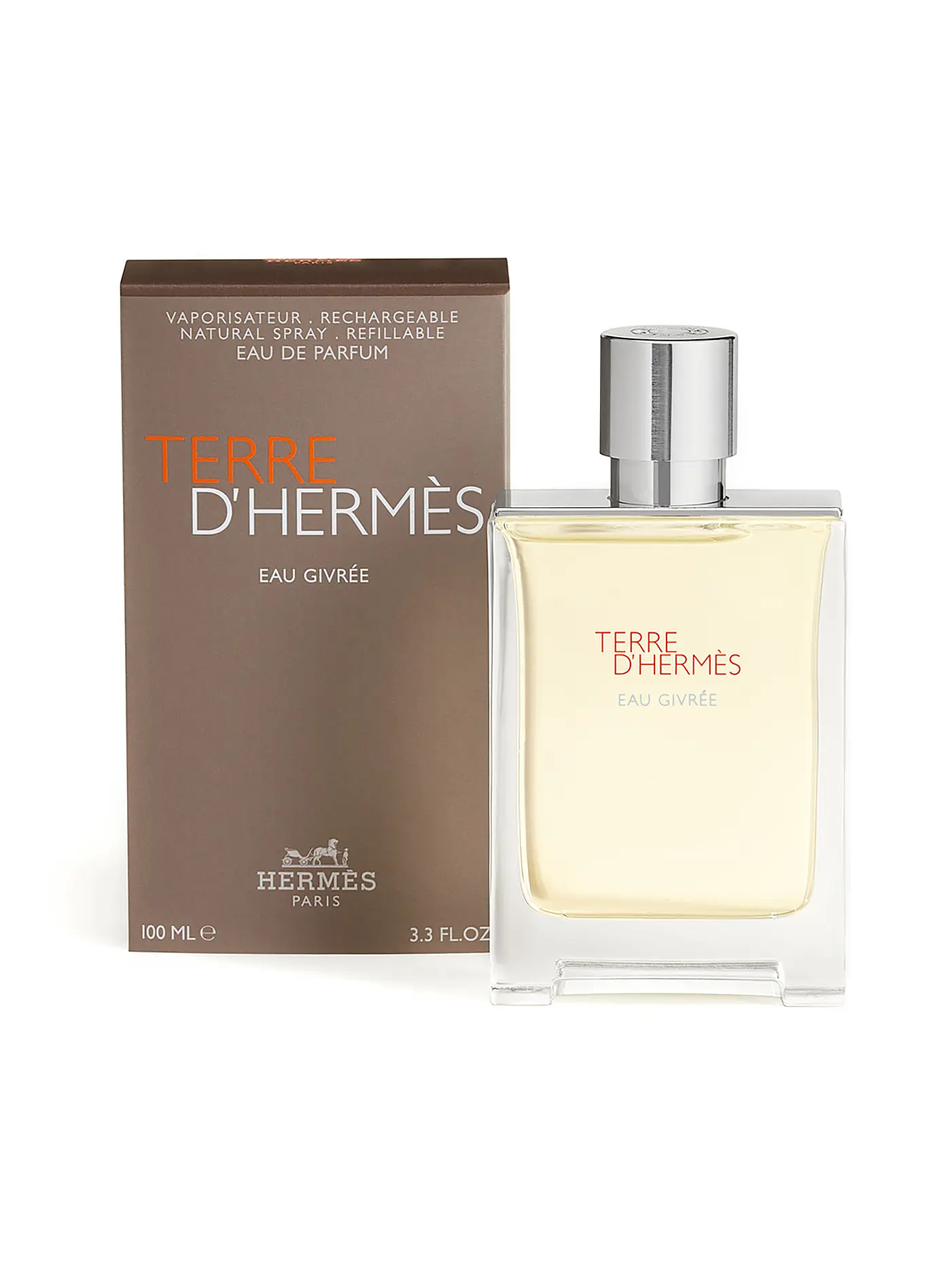 HERMÈS | Terre d'Hermès Eau Givrée Eau de Parfum Refillable Spray 100ml | 